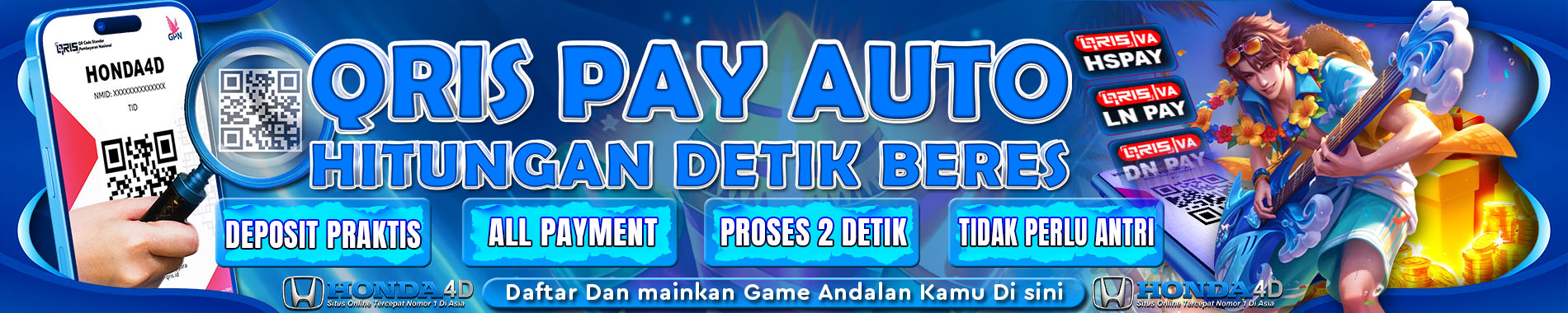 honda4d deposit cepat dengan onpay dan cnpay